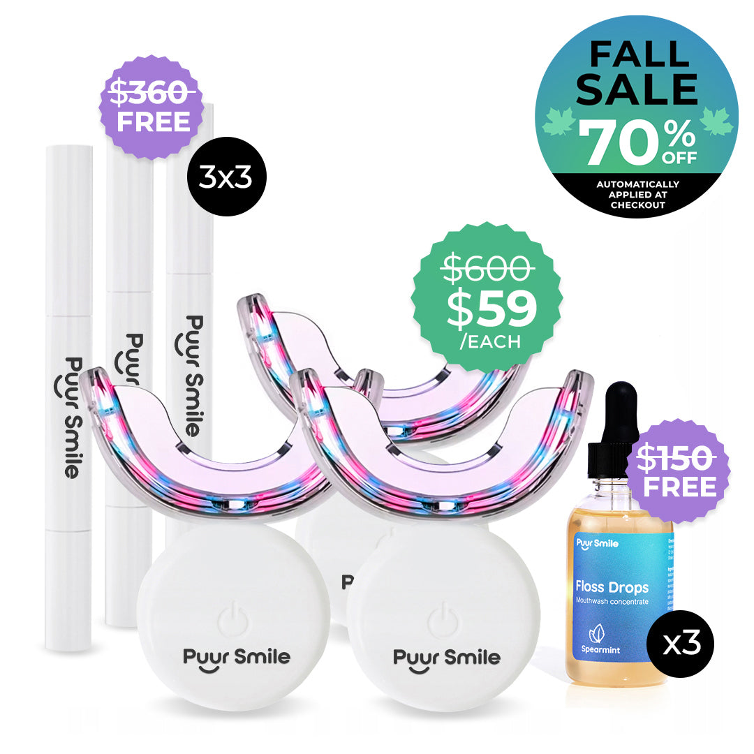 PuurWhite™ Teeth Whitening Kit with LED Light