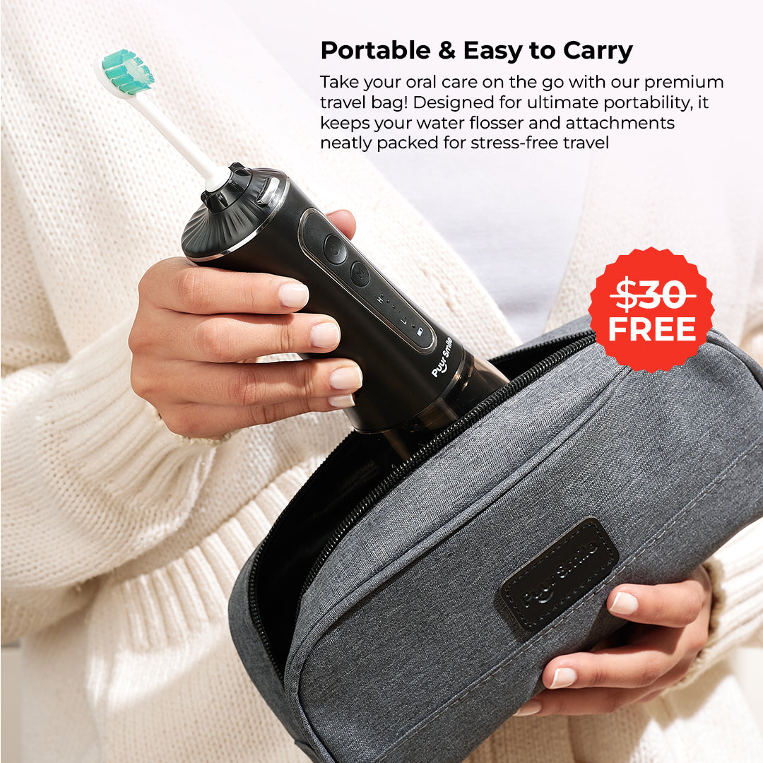 PUURSMILE WATER FLOSSER - 55% OFF HALLOWEEN SALE + 4 FREE GIFTS (WORTH $150)