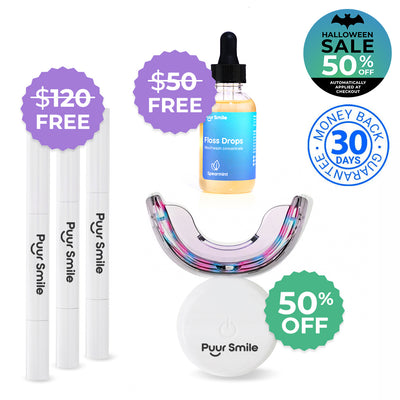 PUURSMILE TEETH WHITENING KIT - 50% OFF HALLOWEEN SALE