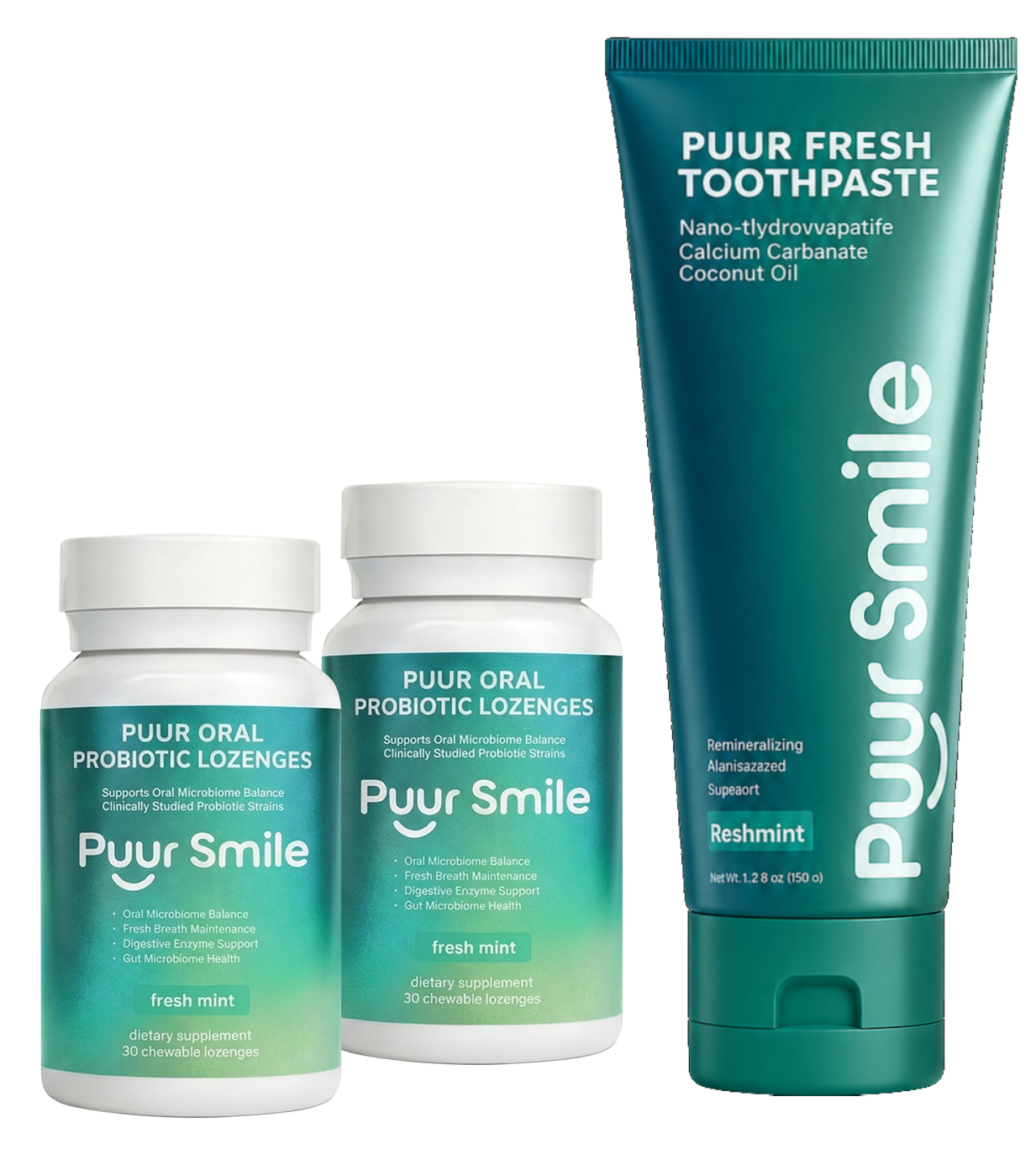 Puursmile Oral Probiotic Lozenge Melt – Restores the Good Bacteria Your Mouth Loses Every Time You Brush