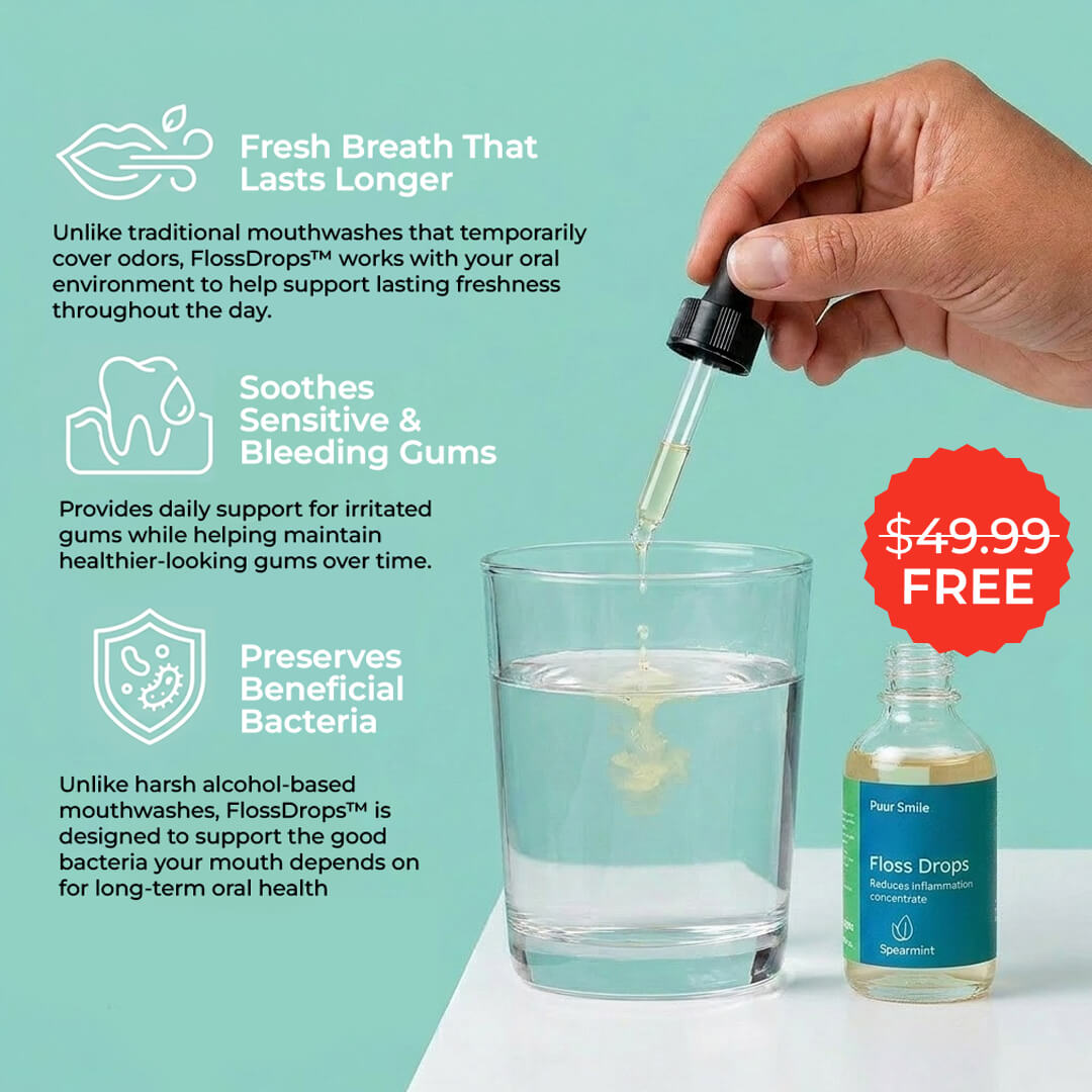 Puursmile Oral Probiotic Lozenge Melt – Restores the Good Bacteria Your Mouth Loses Every Time You Brush