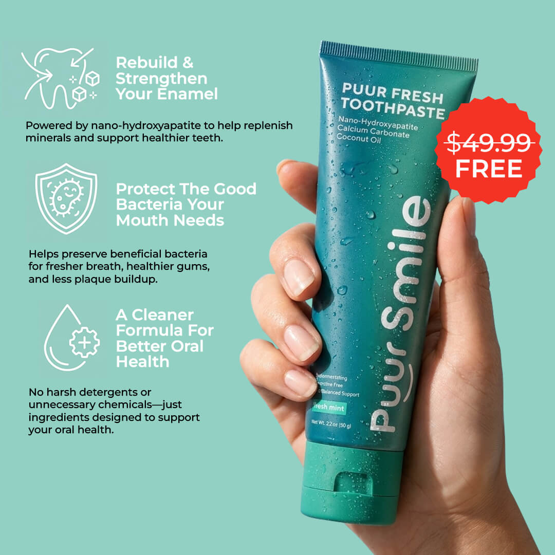 Puursmile Oral Probiotic Lozenge Melt – Restores the Good Bacteria Your Mouth Loses Every Time You Brush