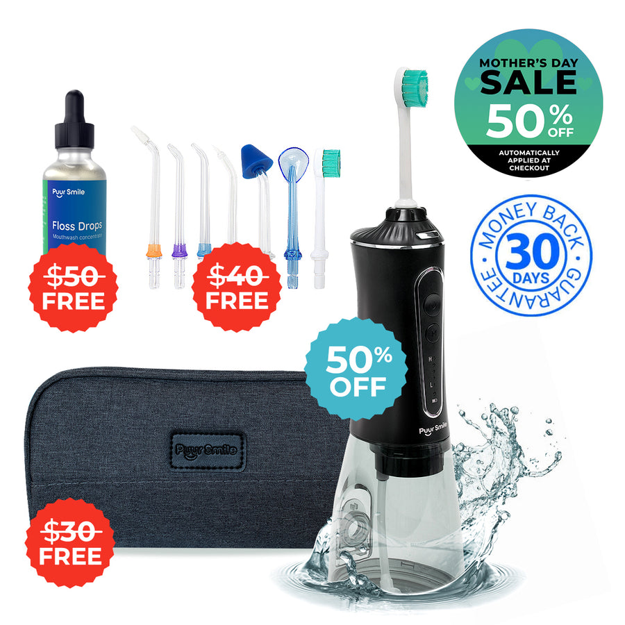 PUURSMILE WATER FLOSSER - 50% OFF MOTHER&