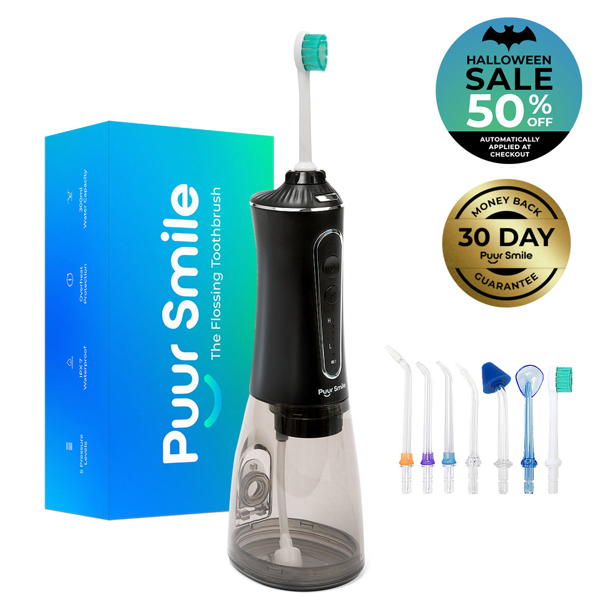 PUURSMILE WATER FLOSSER - 50% OFF HALLOWEEN SALE