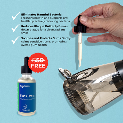 PUURSMILE WATER FLOSSER - 55% OFF HALLOWEEN SALE + 4 FREE GIFTS (WORTH $150)