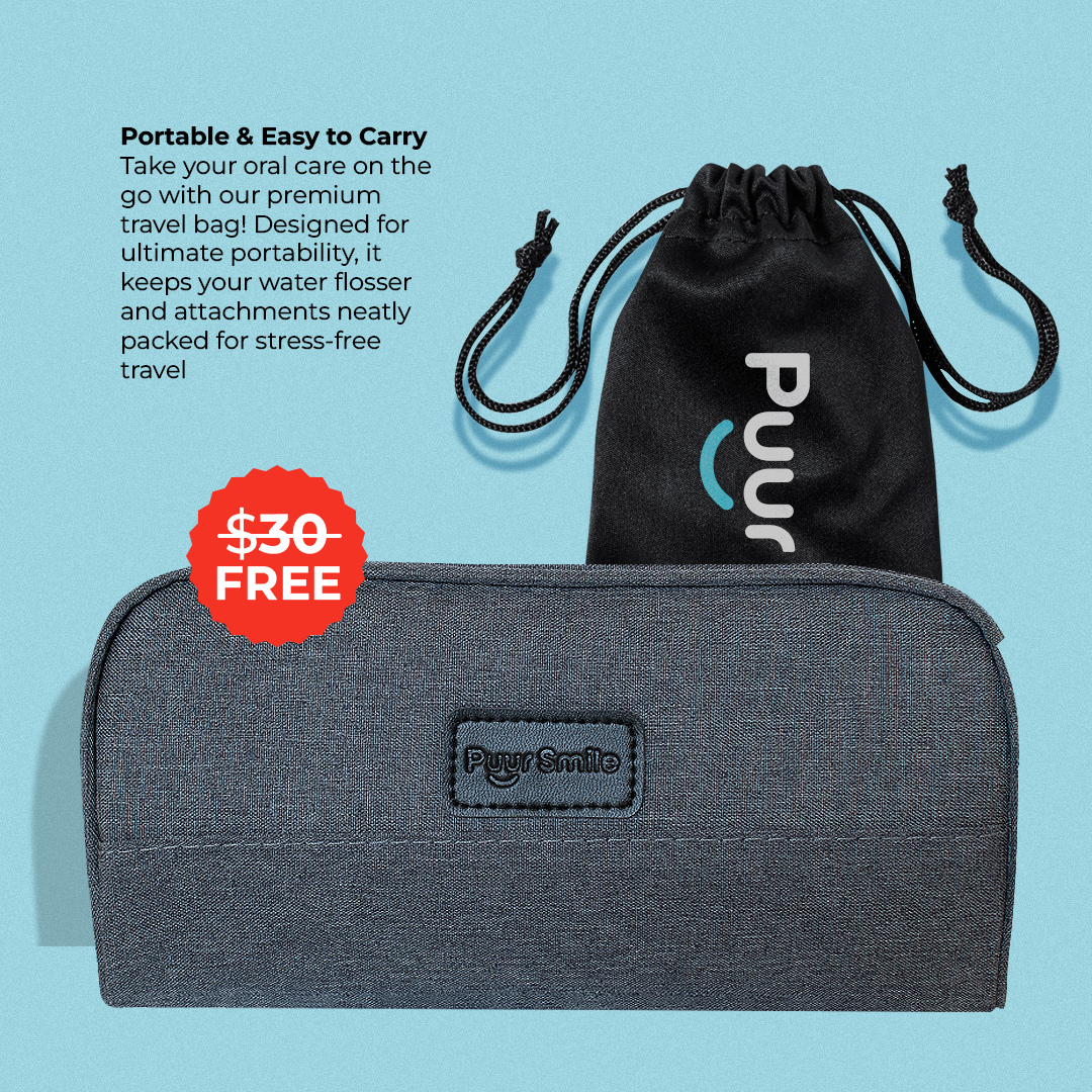 PUURSMILE WATER FLOSSER - 55% OFF HALLOWEEN SALE + 4 FREE GIFTS (WORTH $150)