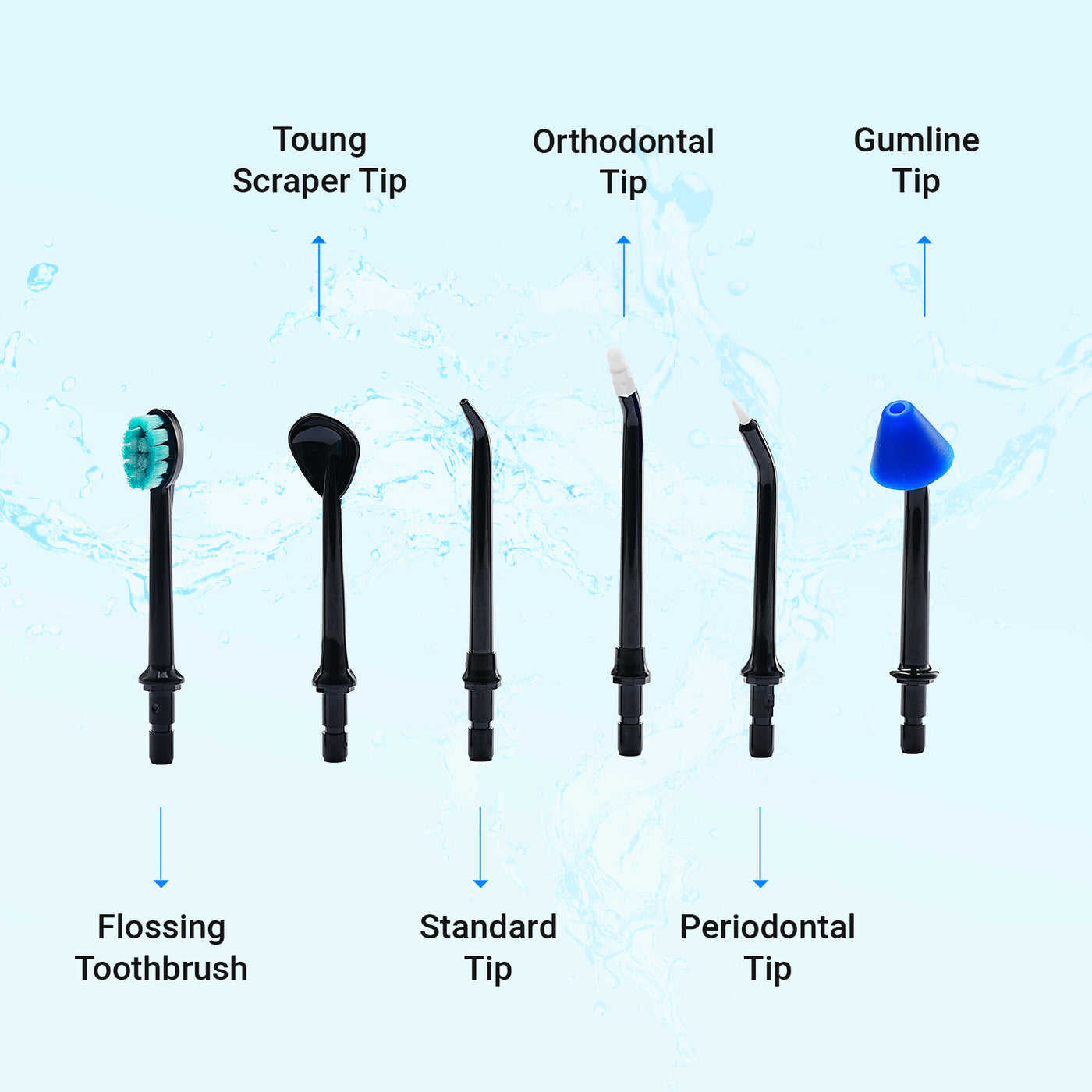 Midnight Edition Nozzle Set – 7 Tips