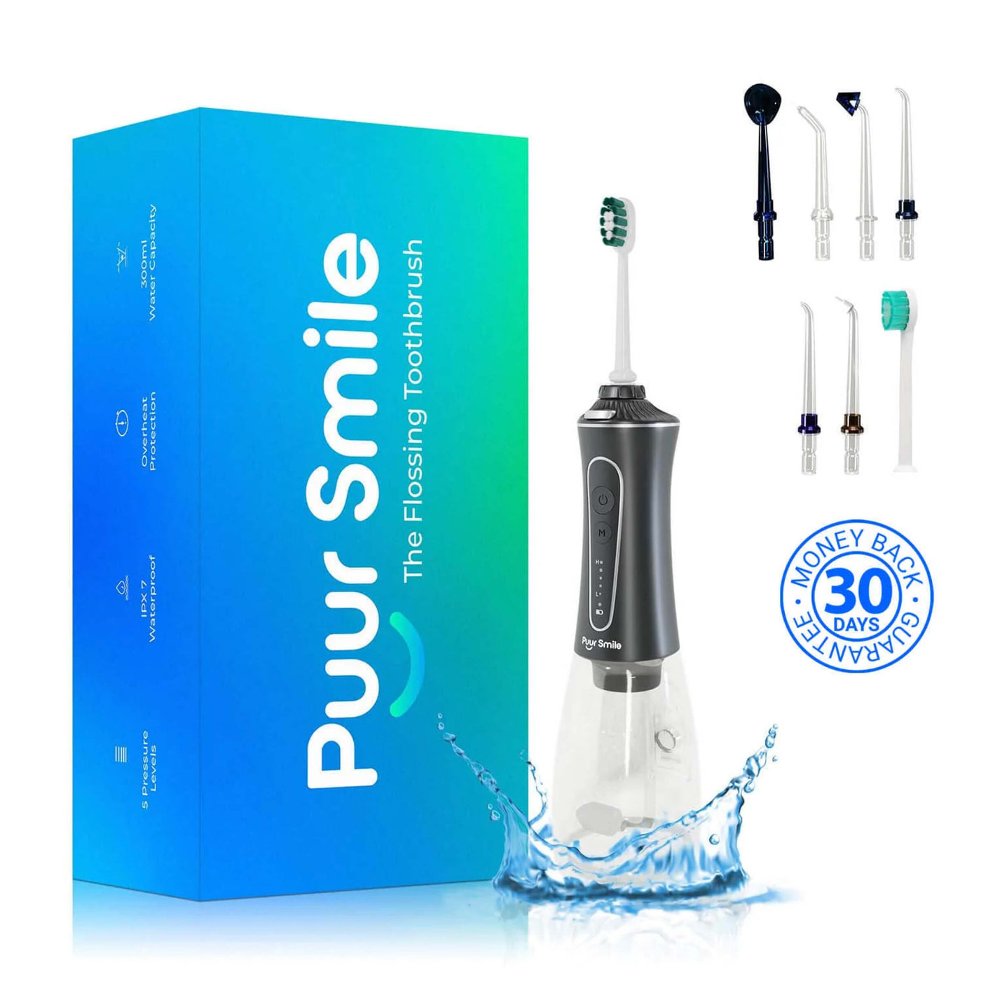 PuurSmile® Electric Water Flosser