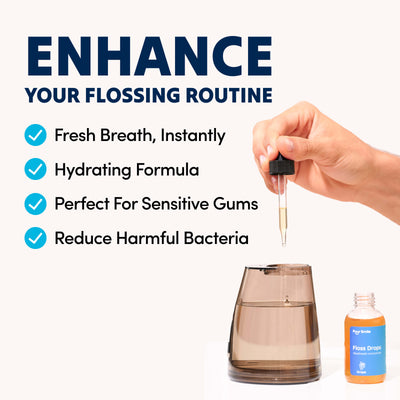 PuurSmile Floss Drops – Grape Concentrate