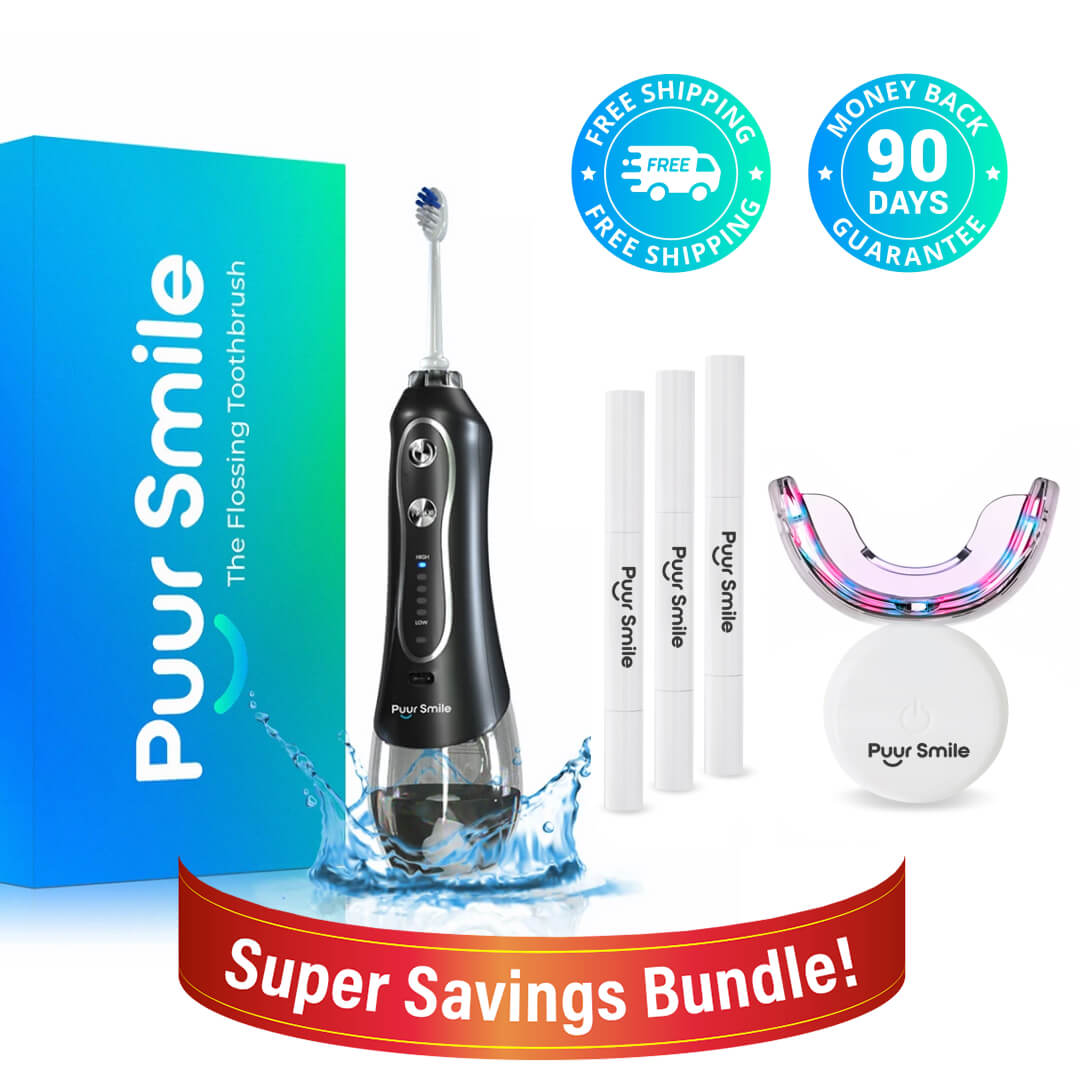 The Dynamic Duo - Teeth Whitening Kit + Water Flosser